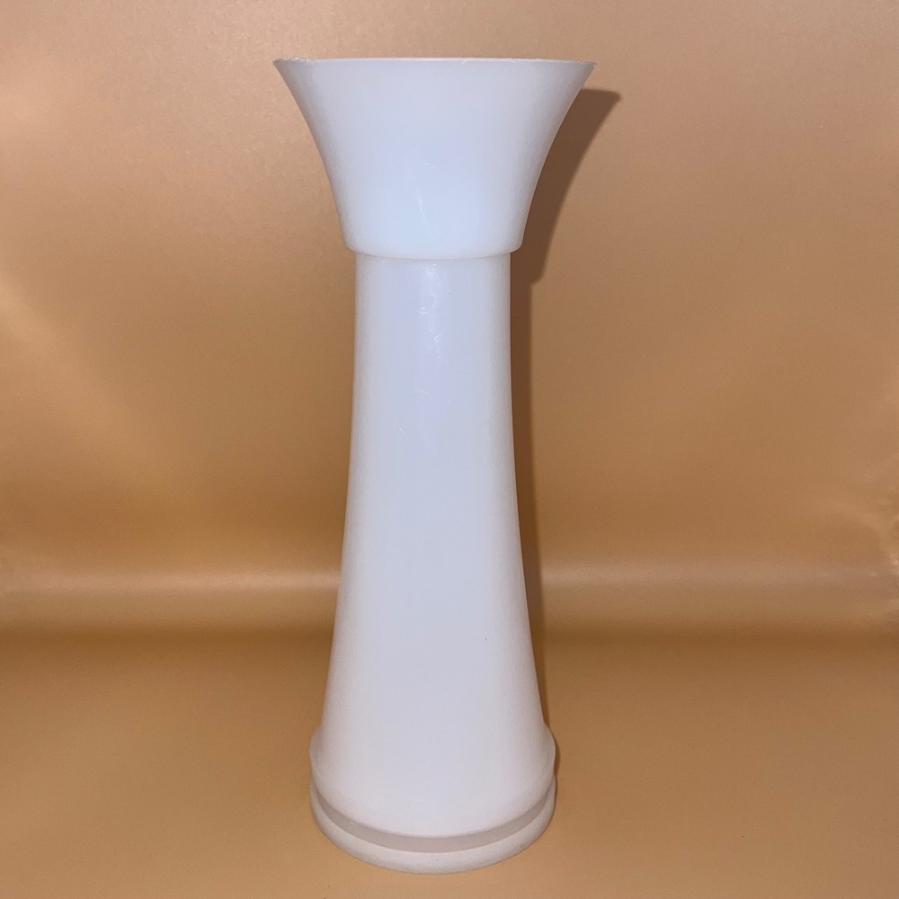 Vintage Tupperware Frosted White Plastic‎ Pepper Mill Grinder Retro MCM